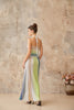 Selin | Ombre Strickträgerkleid