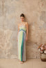 Selin | Ombre Strickträgerkleid