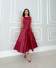 Sylvia | Modisches Damenkleid, Midilänge & chic
