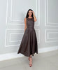 Sylvia | Modisches Damenkleid, Midilänge & chic