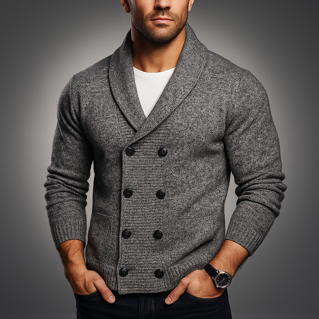 Gavin | Doppelreiher-Cardigan