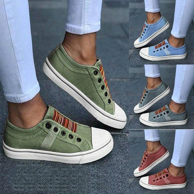 Arma | Orthopädische Pantoletten, Vintage Denim Schuhe