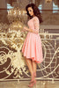 Josephine | feminines Kleid mit feinem Spitzenausschnitt
