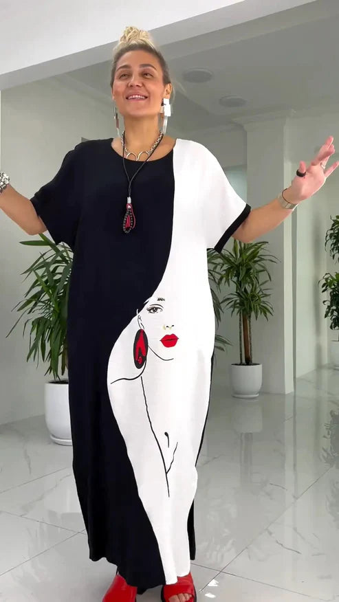 Amellia | Modisches Kleid in mittlerer Länge