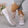 Ahya | Elegante Sneakers mit Strasssteinen