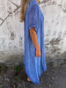 Nova | Bequemes V-Ausschnitt-Kleid mit losem Schnitt