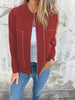 FRE™ | stylische Jacke - Rot / S