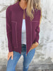 FRE™ | stylische Jacke - Lila / S