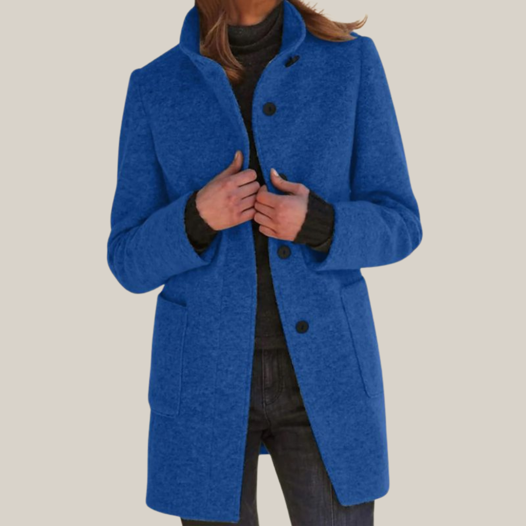 Annalena™ – Stilvolle Übergangsjacke - Blau / S