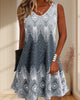 Alexandra | Feminines Kleid mit V-Ausschnitt und floralen Druck