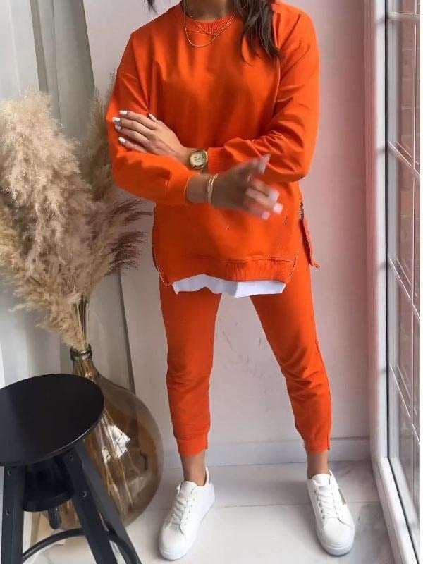 Dawna | Lässiges zweiteiliges Set aus Sweatshirt und Hose