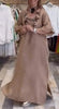 Kora™ | Maxikleid aus Baumwolle mit Schlitz und Taschen