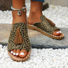 Priya | Fransenverzierte flache Sandalen im Ethno-Stil