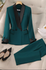Jhenn | Tailleur mit Cigarette-Hose