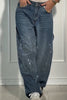 Cris | Trendige Loose-Fit Jeans mit Glitzer