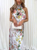 Arceli | elegantes Maxikleid mit Blumenprint