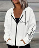 Mathilda | bequemer Zip-Hoodie für Damen