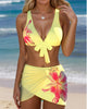 Hannah™ | Femininer Bikini mit verspieltem Blütenblatt-Design