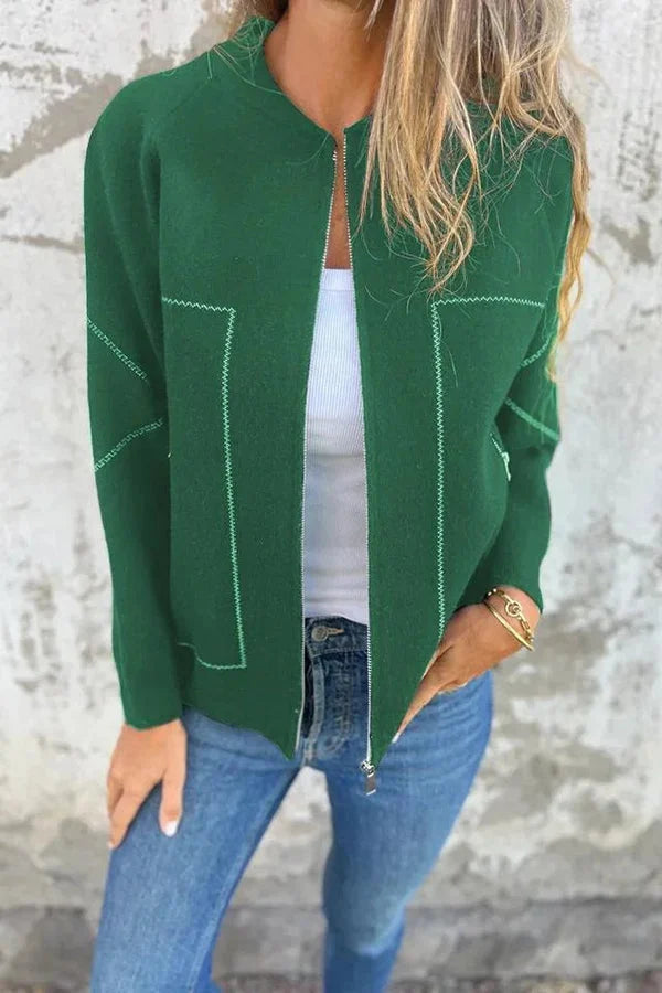 Tyra | modische leichte Jacke mit Reißverschluss für den Sommer