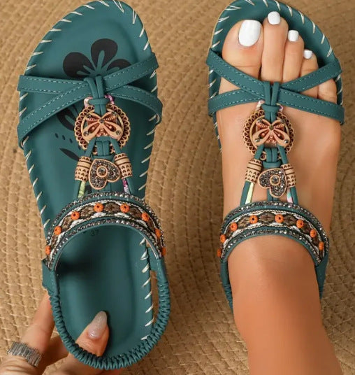 Ariana | Bequeme Sandalen im böhmischen Stil