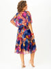 Aila | elegantes Chiffonkleid in Plus-Size
