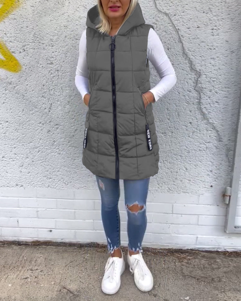 Mamira | Ärmelloser Steppmantel