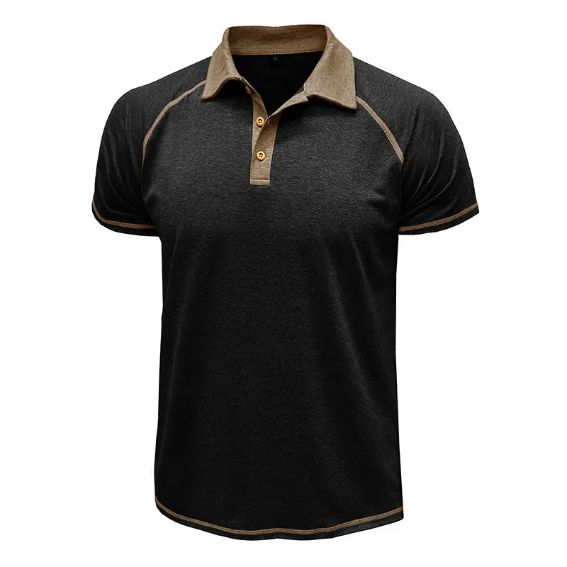 Christoph | Stylisches Herren Polo-Shirt mit Colorblock für den Sommer