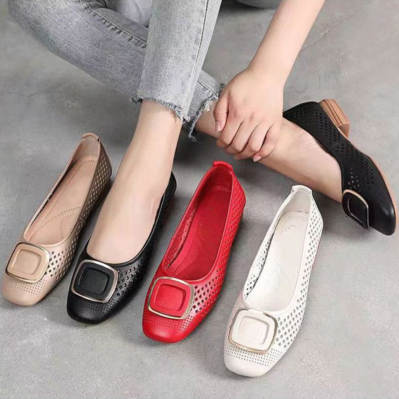 Elina | stylische Lederschuhe für den Strand