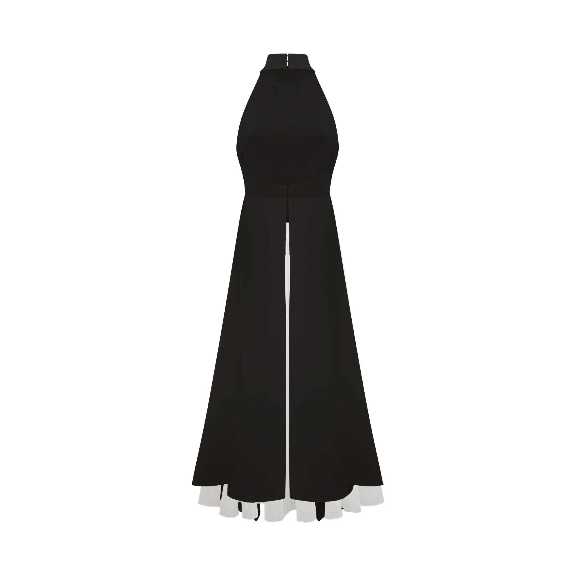 Reya | feminines langes Kleid mit Neckholder-Ausschnitt