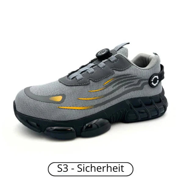 Holger - Orthopädische Sicherheitsschuhe S3 - Grau / 36
