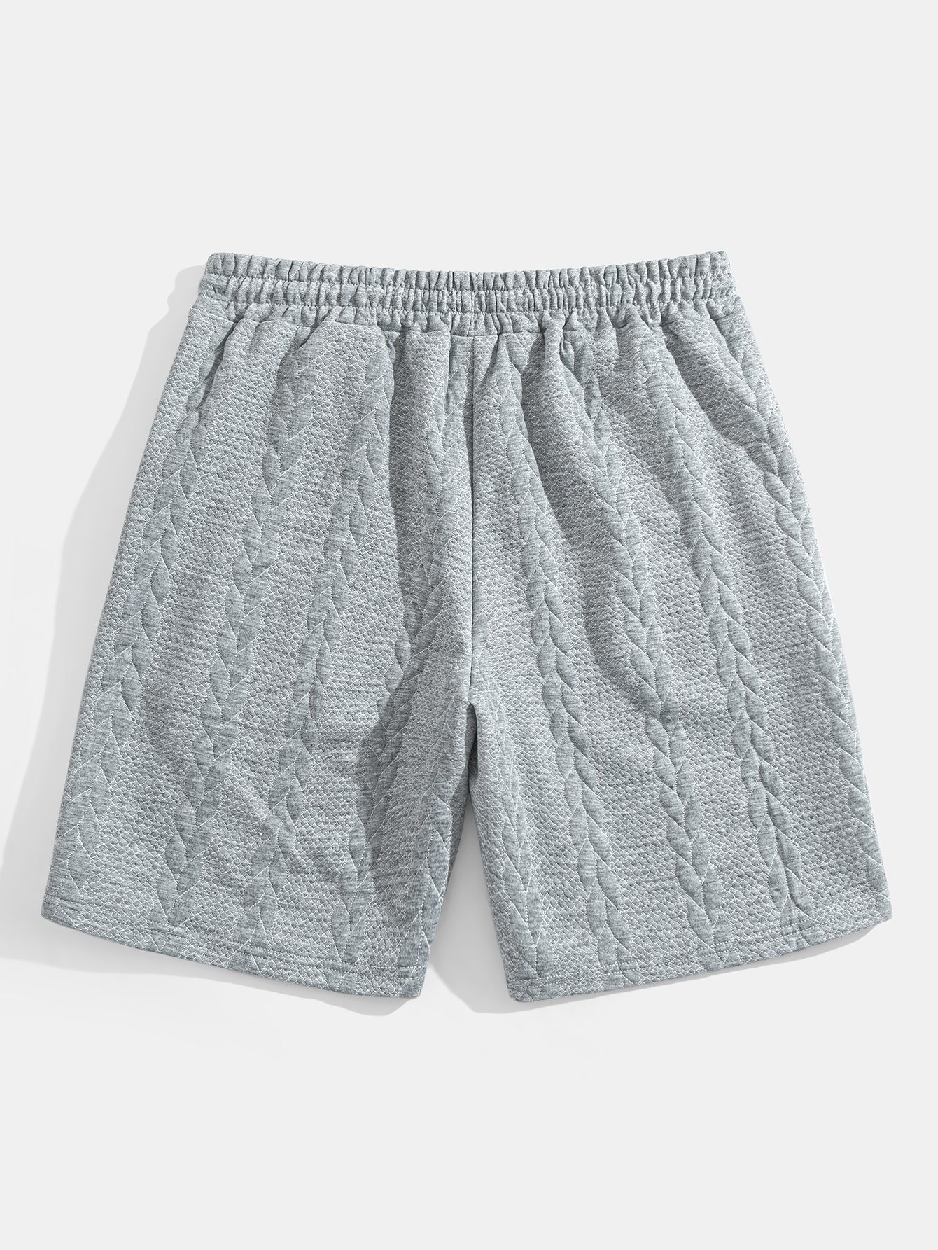 Rudy | Lässiges Relax Fit T-Shirt mit Twist-Jacquard-Shorts