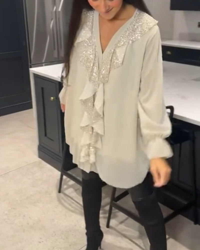 Abigail™ | Stylische Rüschenbluse für den perfekten Look