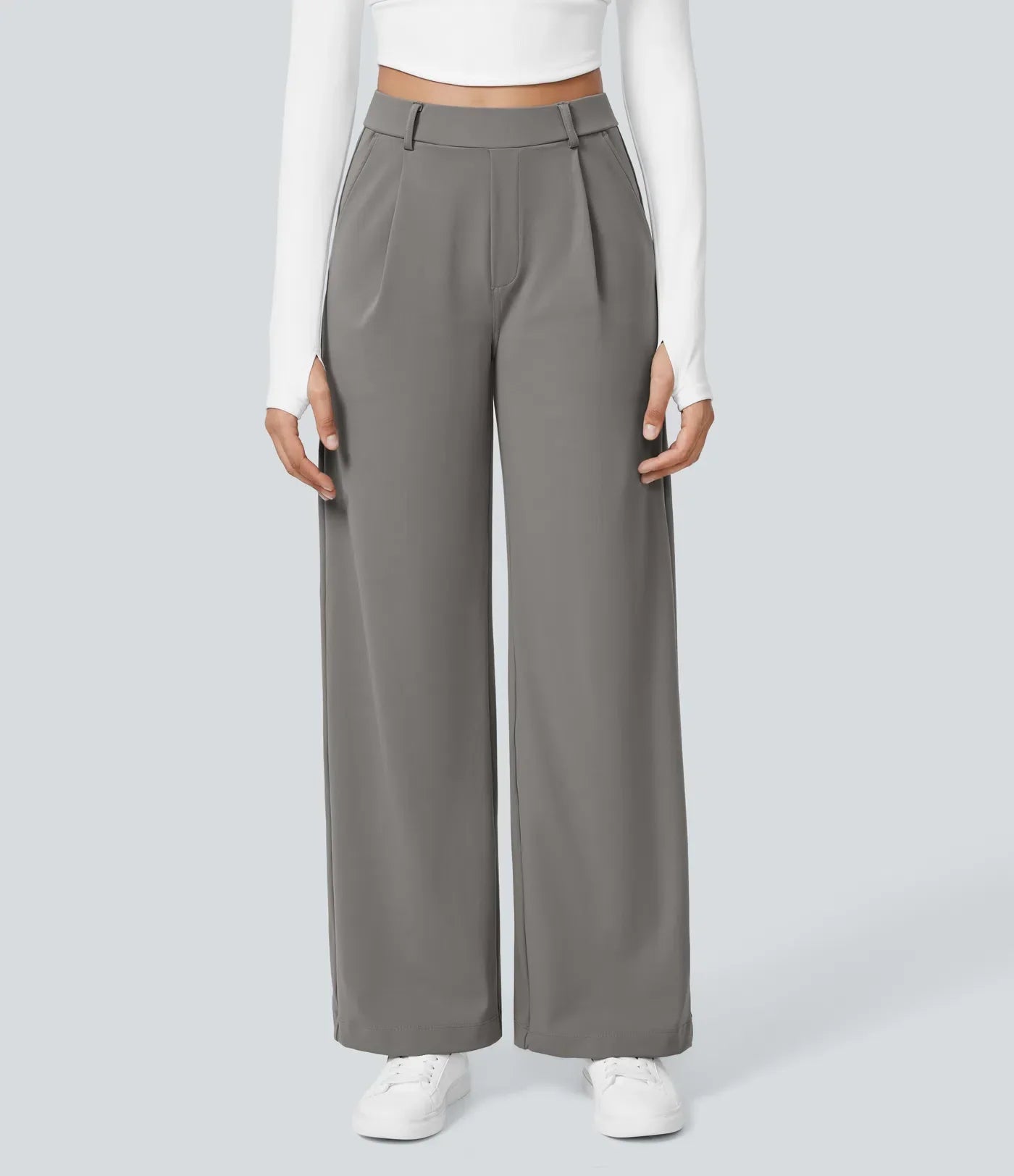 Kora | Damenhose, hoch tailliert & elegant