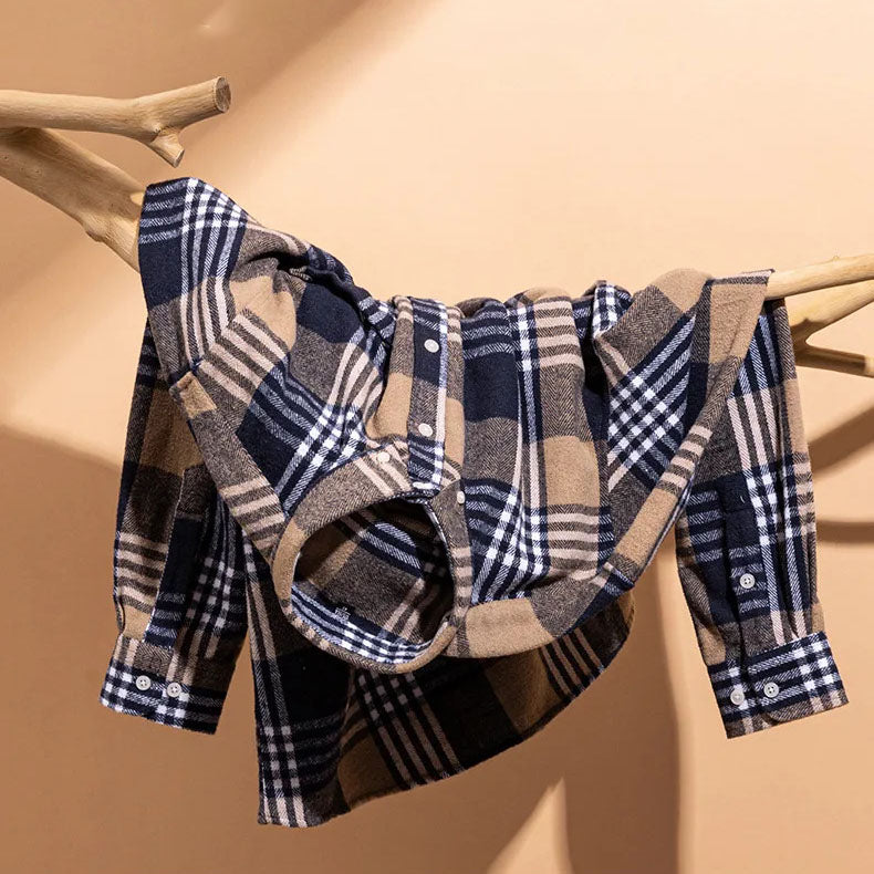 Ethan | Baumwoll-Flanellhemd