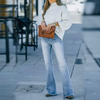 Maggie | Feminine Flared-Hose mit zeitlosem Schnitt