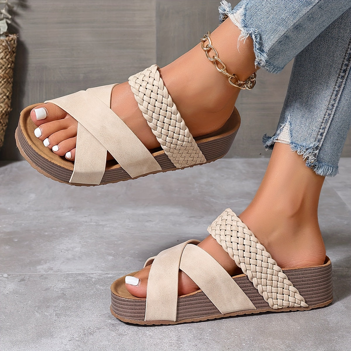 Rivka | Bequeme Sandalen mit moderner Plateausohle