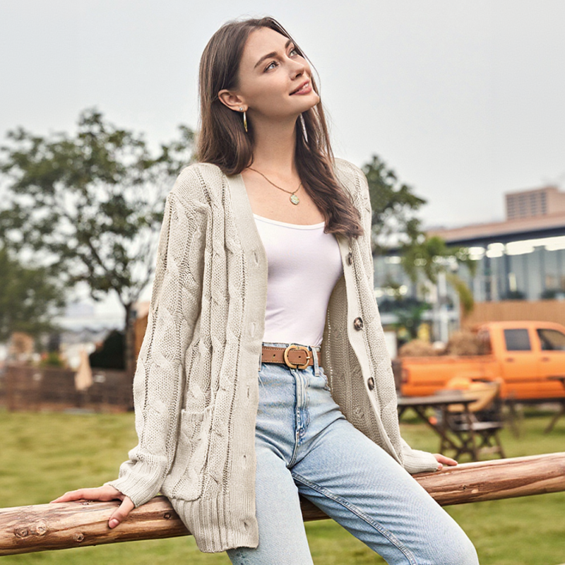 Sivia | Damen-Midimodell Pullover