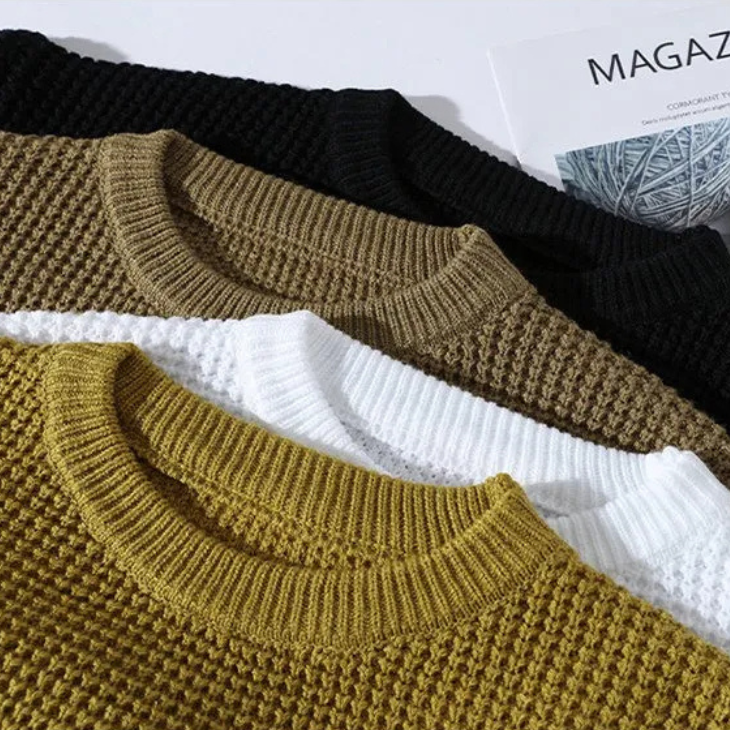 Jam | Hochwertiger Pullover aus Wabenstrick
