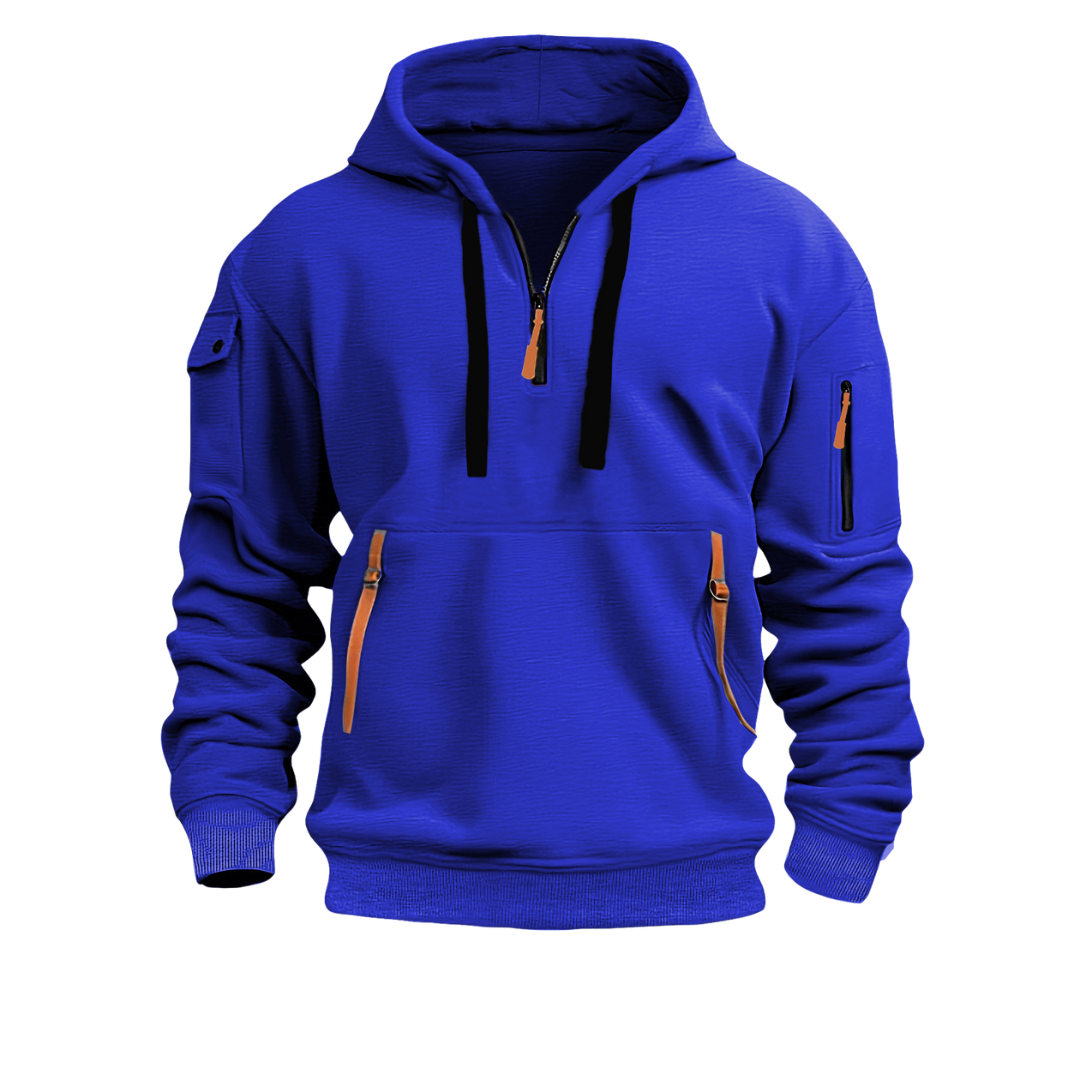 Sven™ – Casual Kapuzenpulli - Blau / S