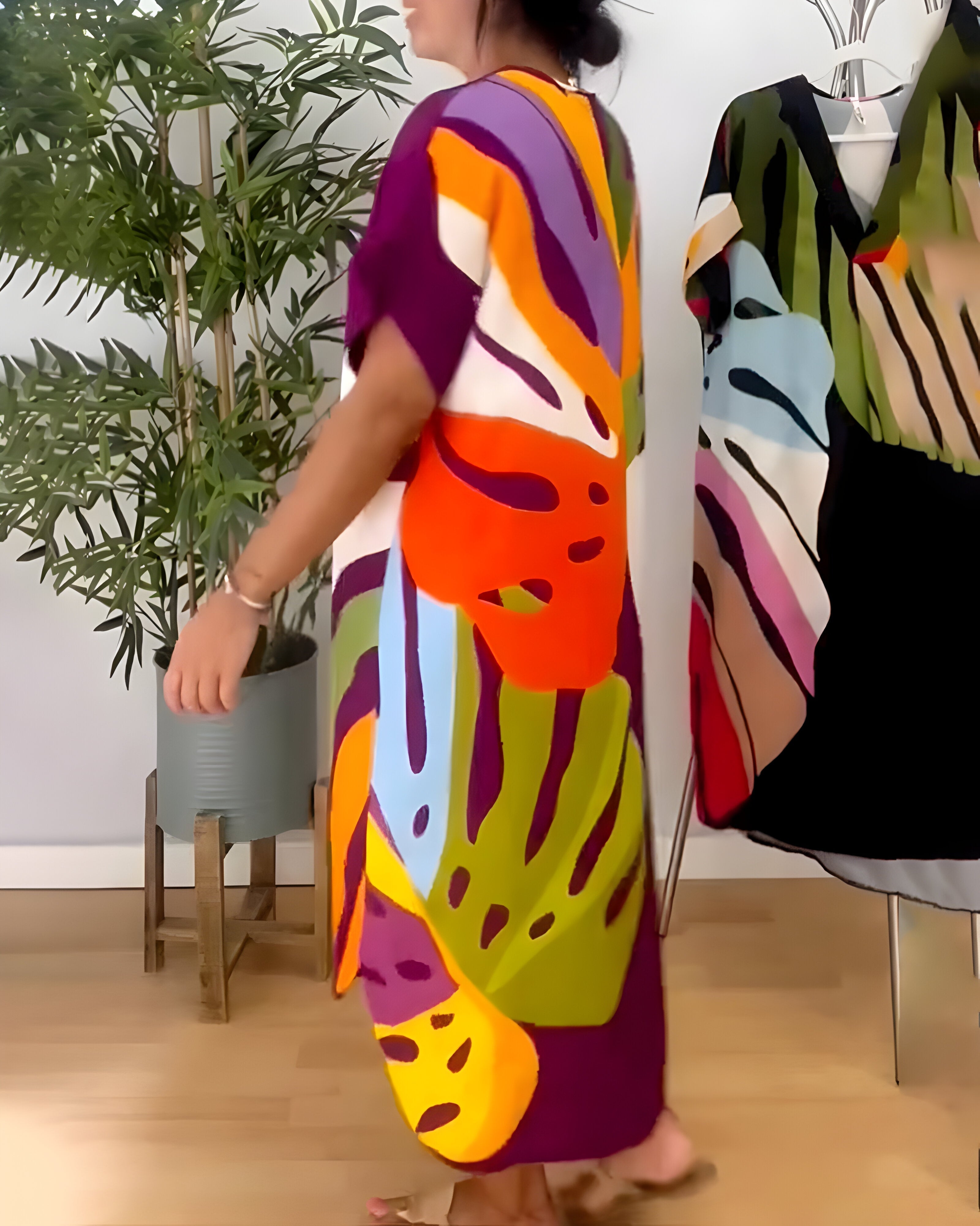 Jolie | trendiges farbiges Freizeitkleid für besondere Anlässe
