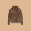 Cleo™ | Bequemer Hoodie - Braun / S