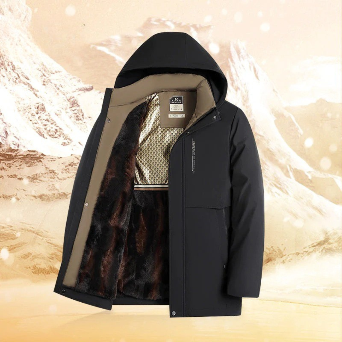 Dario | Parka mit Thermokapuze für Herren