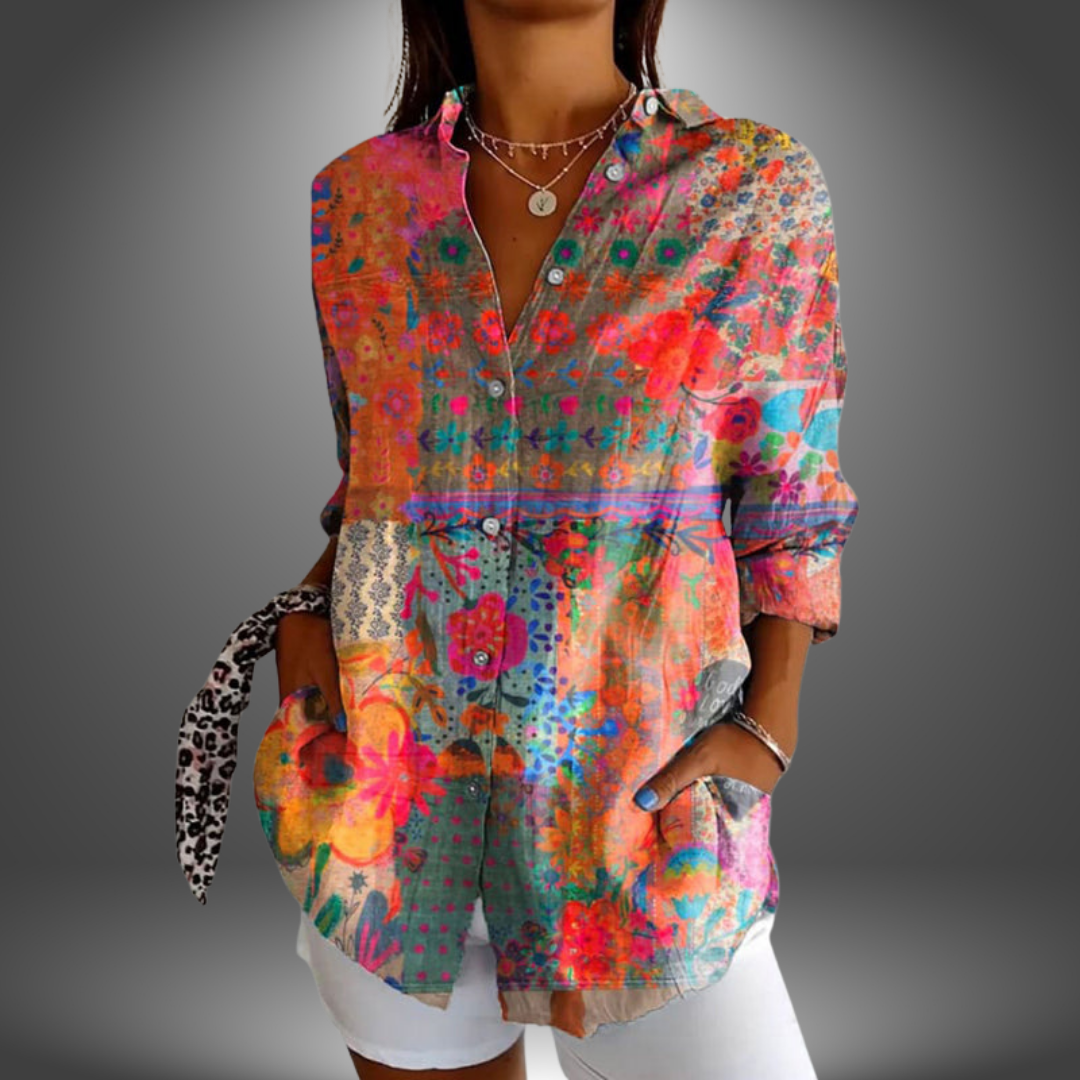 Brianna | Stilvolle Bluse mit floralem Druck