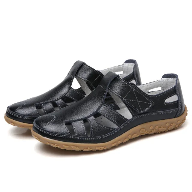 Elvie | Zeitlose Sommersandalen aus hochwertigem Leder