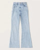 Cienna | Stretch-Jeans mit hoher Taille und weitem Bein