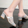 Dina | Funkelnde Sandalen mit edlen Pailletten