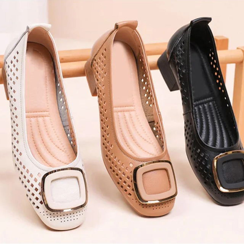 Elina | stylische Lederschuhe für den Strand