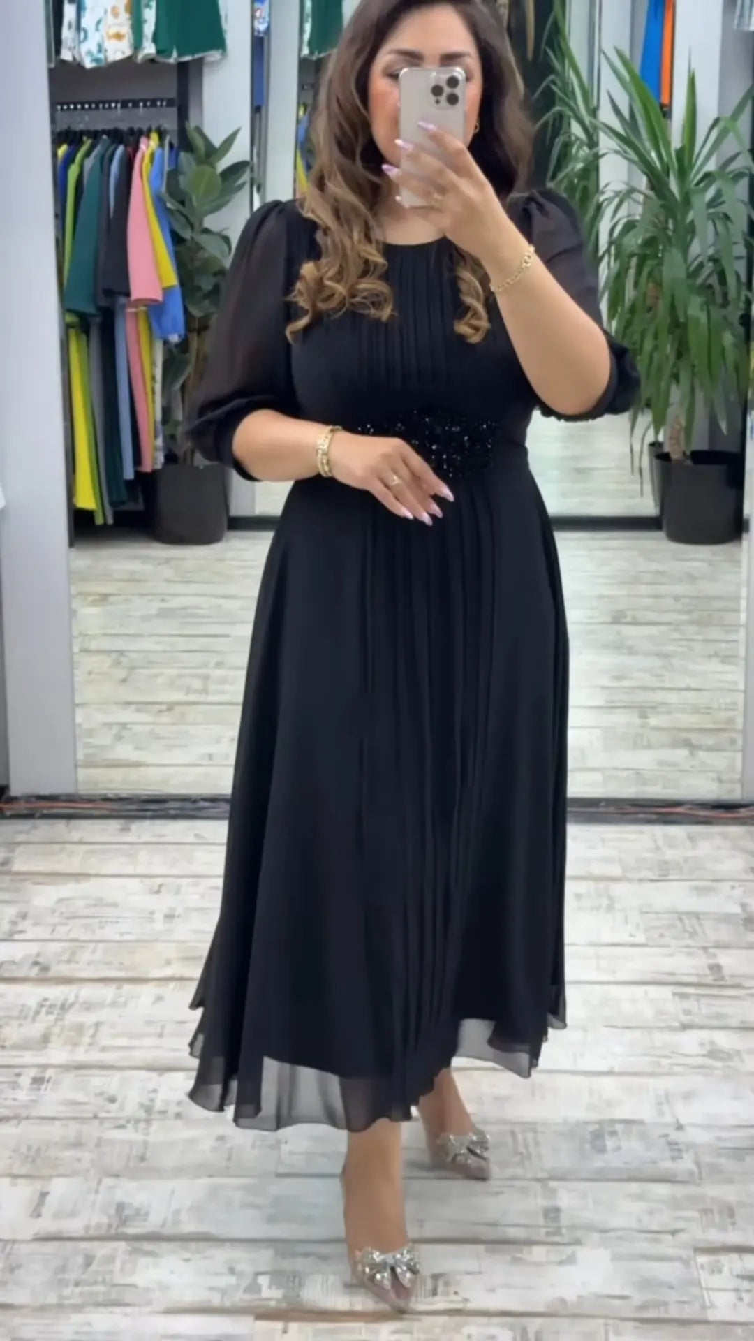 👗【S-5XL】Nowa modna sukienka, klasyczny design, elegancka i prosta