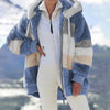 Vivi™ | Modische Steppjacke mit Kontrasten - Blau / S