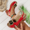 Brina | Sandalen mit klobigem Absatz und Schnalle